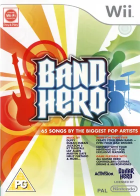 Band Hero box cover front